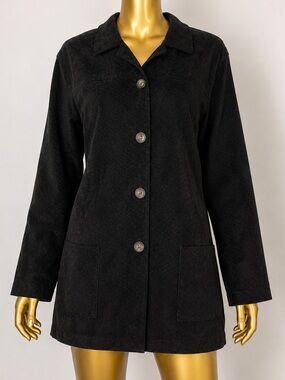 ✨ Fern Bratten Button Down Jacket Shirt – Elevated Everyday Layer ✨